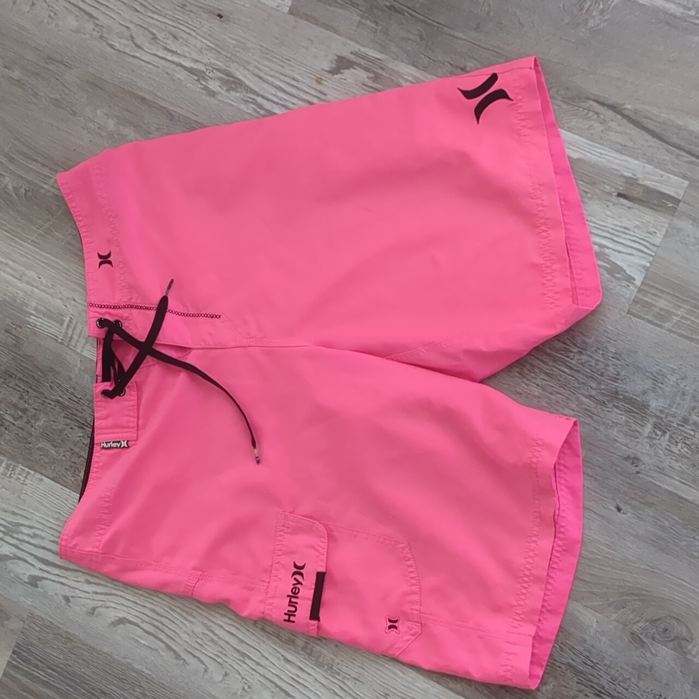 Hurley Swim Trunks Board Shorts PINK